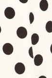 White and Red Polka Dot Skirt