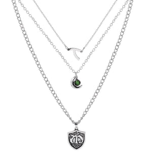 Multilayer short necklace necklace null