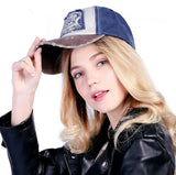 Cotton Baseball Hip Hop Cap for Men & Women - Multicolor kaivaro