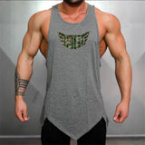 Men's Camouflage Muscle Fitness Vest kairova