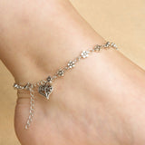Heart shaped Anklet null