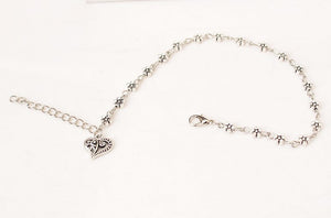 Heart shaped Anklet null