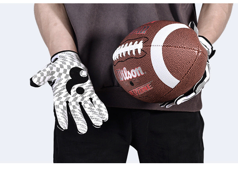 Unisex American Football & Rugby Non-Slip Silicone Gloves kairova