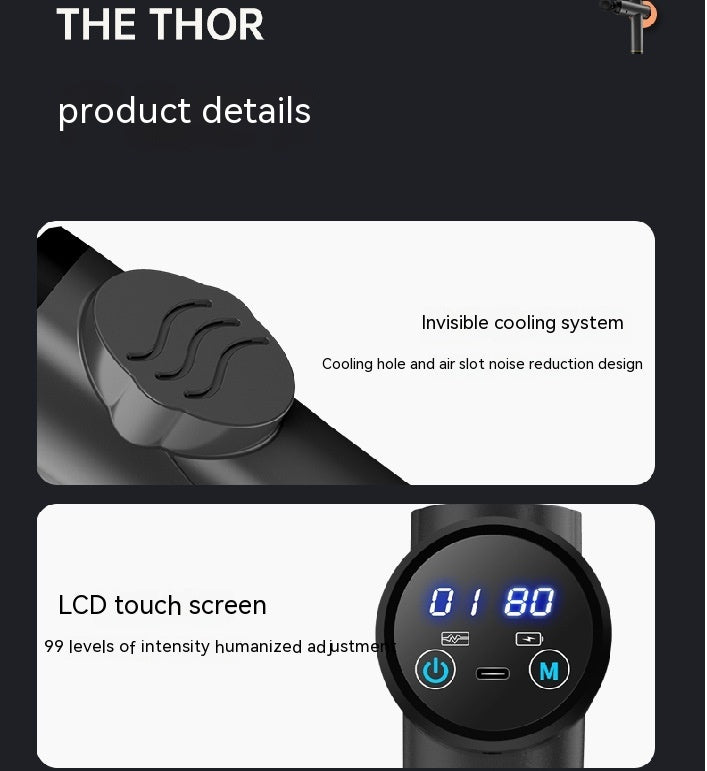 Massage Gun Instrument Muscle Relaxation Massage kairova