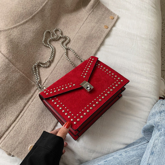 Leather Scrub Small Shoulder Messenger Bags For Women kaivaro