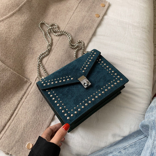 Leather Scrub Small Shoulder Messenger Bags For Women kaivaro