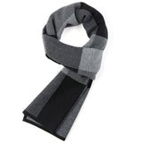 Plaid men scarf knitted scarf kaivaro