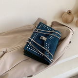 Leather Scrub Small Shoulder Messenger Bags For Women kaivaro