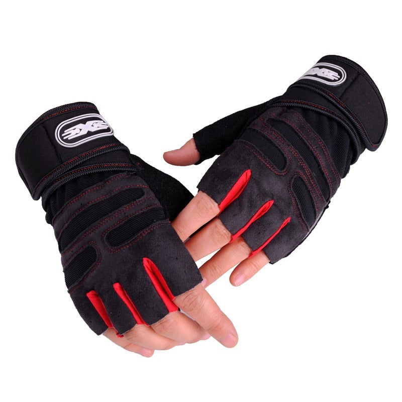 Unisex Wristband Half-Finger Fitness Gloves for Riding kairova