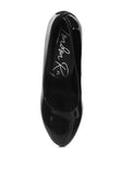 Dixie Patent Faux Leather Pump Sandals