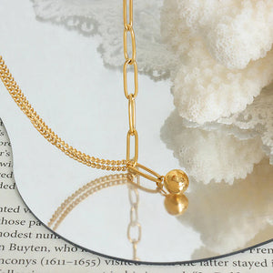 Dainty Double Layer Chain Anklets - Tarnish-Free Beach Jewelry