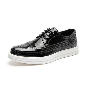 Mens Business Casual Korean Style Trendy British Mens Shoes kairova