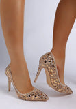 Iceout Diamante & Rhinestone Embellishments Pumps