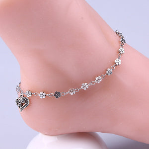 Heart shaped Anklet null