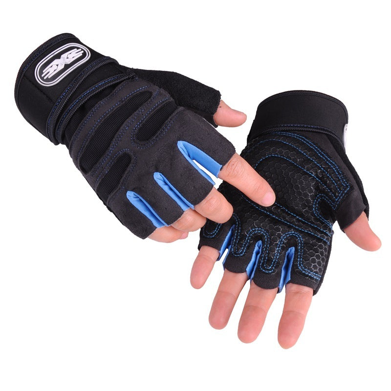 Unisex Wristband Half-Finger Fitness Gloves for Riding kairova