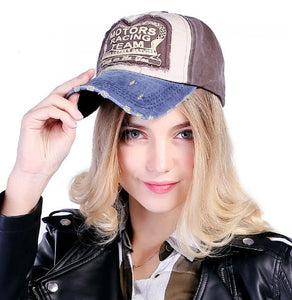 Cotton Baseball Hip Hop Cap for Men & Women - Multicolor kaivaro