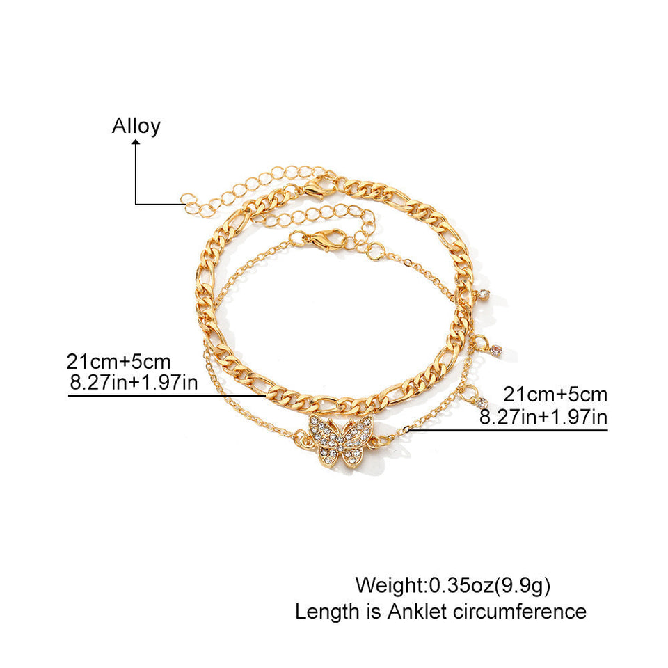 Vintage Beach Anklet null