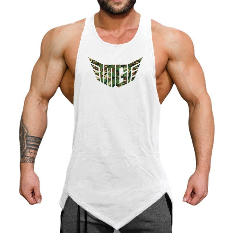 Men's Camouflage Muscle Fitness Vest kairova