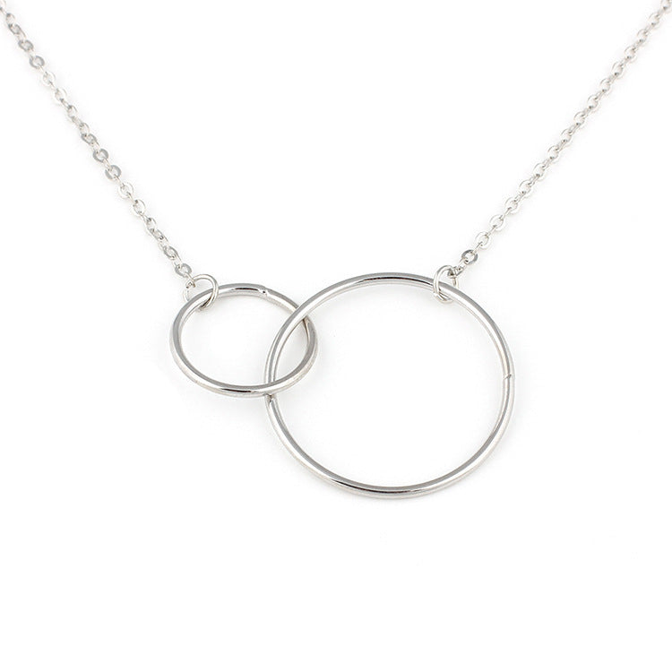 Twin Charm Pendant Necklace null