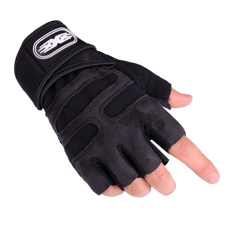 Unisex Wristband Half-Finger Fitness Gloves for Riding kairova