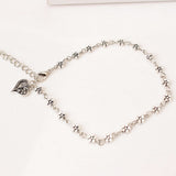 Heart shaped Anklet null