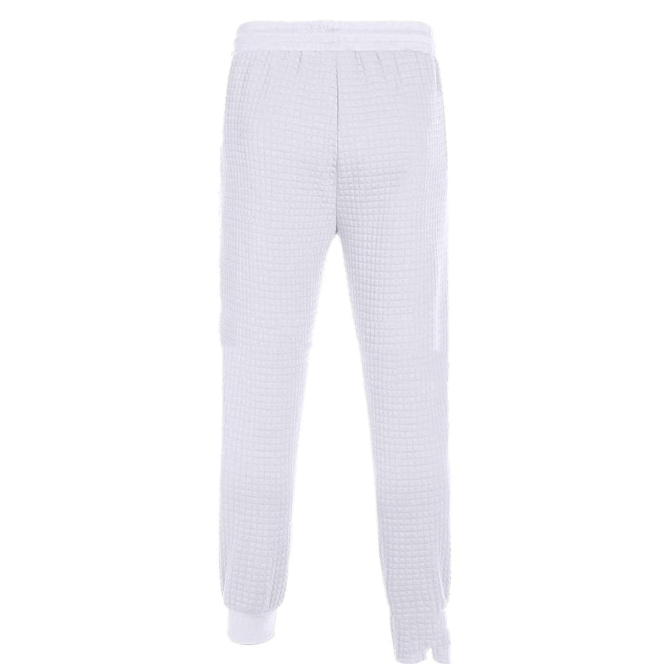 European & American Men's Long Sleeve Sweater Trousers Suit kairova