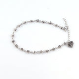 Heart shaped Anklet null
