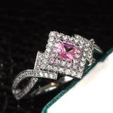 Creative Cross-wound  Diamond Zircon Ring, Versatile Jewelry null