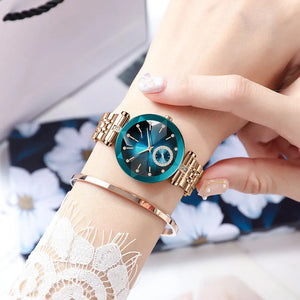 Fashion Women's Steel Strap Wrist Watch null
