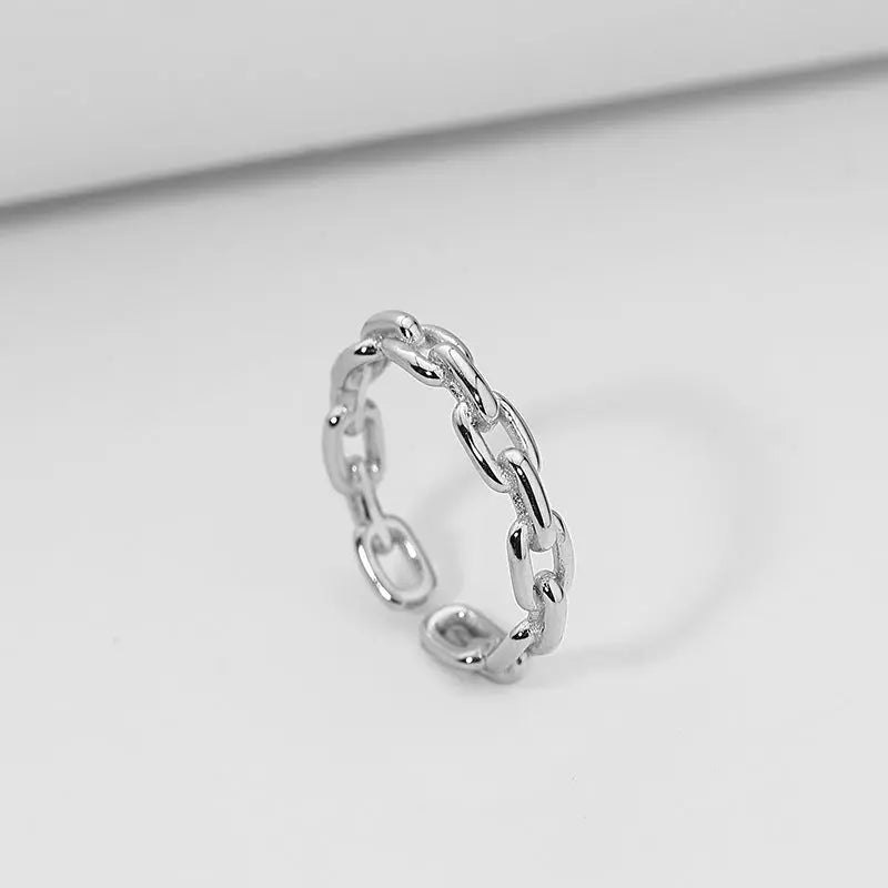 Simple Stacking Ring for Women - 925 Sterling Silver null