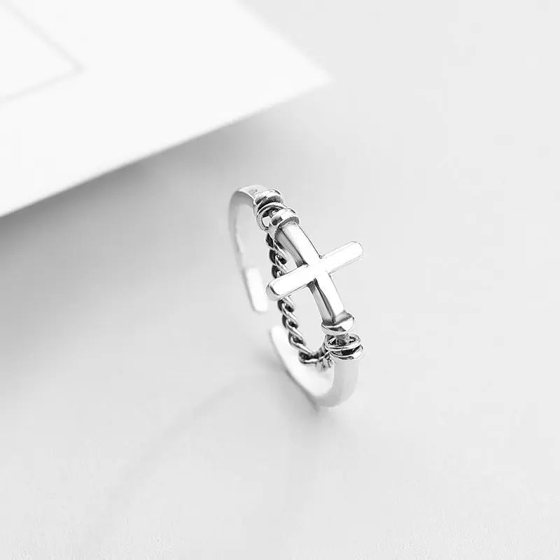 Simple Stacking Ring for Women - 925 Sterling Silver null