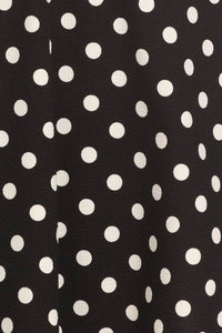 White and Red Polka Dot Skirt