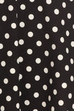 White and Red Polka Dot Skirt