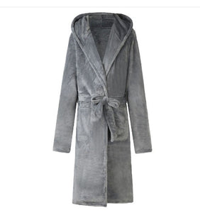 Mens & Ladies Nylon Hooded Bathrobe kairova