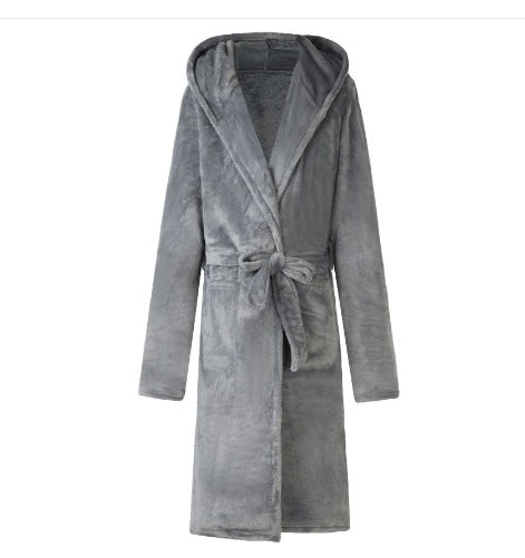 Mens & Ladies Nylon Hooded Bathrobe kairova
