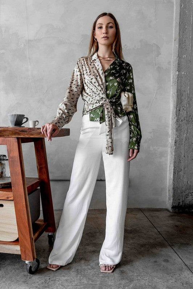 White East Hampton Pants