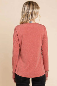Super Lady Full Size Lace Detail round Neck T-Shirt